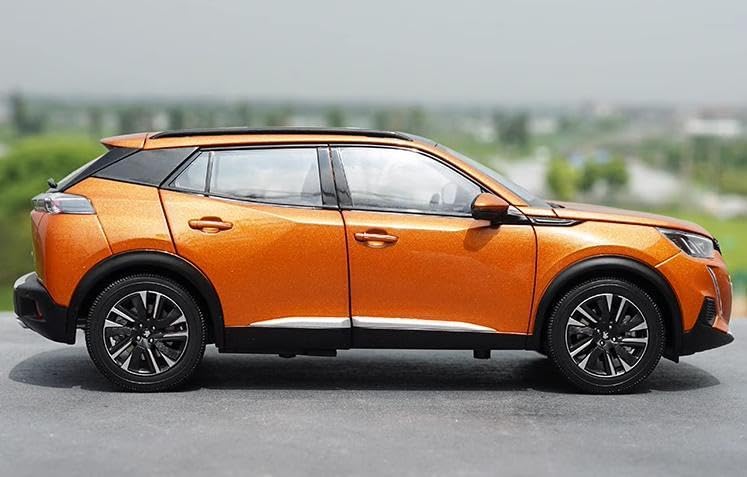 Amazon | ミニカー 1/18 プジョー PEUGEOT 2008 SUV オレンジ